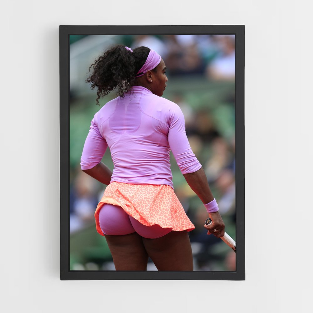 Poster Serena williams – affiche Tennis (vue 2)